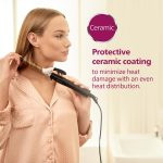 Philips Hair Curler with 16MM Barrel | Ceramic Coated Barrel for Long-Lasting Bouncy Looking Curls | Fast Heat Up | BHB862/00, Black - Image 4