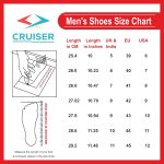 Cruiser Mens Casual Shoes | Trainers Comfortable Trendy Shoes|Classic Sneakers |Step Into Casual Cool | Perfect Pair for Relaxed Days (Blaze) - Image 6