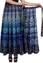 Sahaj Paridhan Jaipuri Print Cotton Wrapskirt