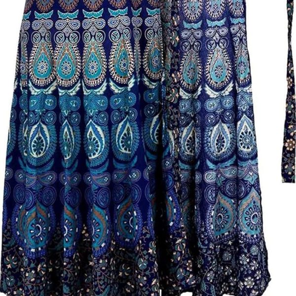 Sahaj Paridhan Jaipuri Print Cotton Wrapskirt