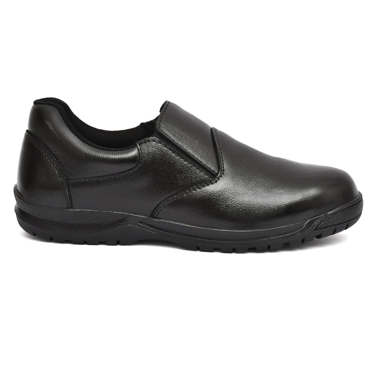 STONIX Ninja Pure Leather Steel Toe Safety Shoe for Men UK09 Black - Image 2