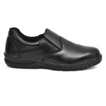 STONIX Ninja Pure Leather Steel Toe Safety Shoe for Men UK09 Black - Image 2