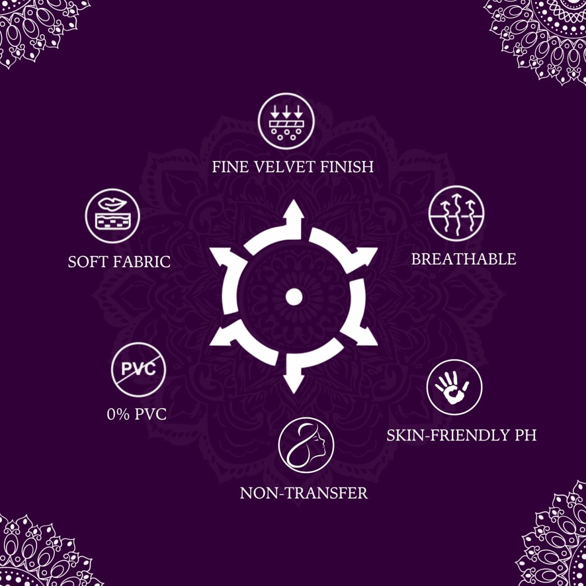 PERPAA Kumkum Velvet Round Bindi Box of 15 Flaps for Ladies Women Forehead Bindi (Stick On) (Size 11, Diameter 1.5mm, Black) - Image 5