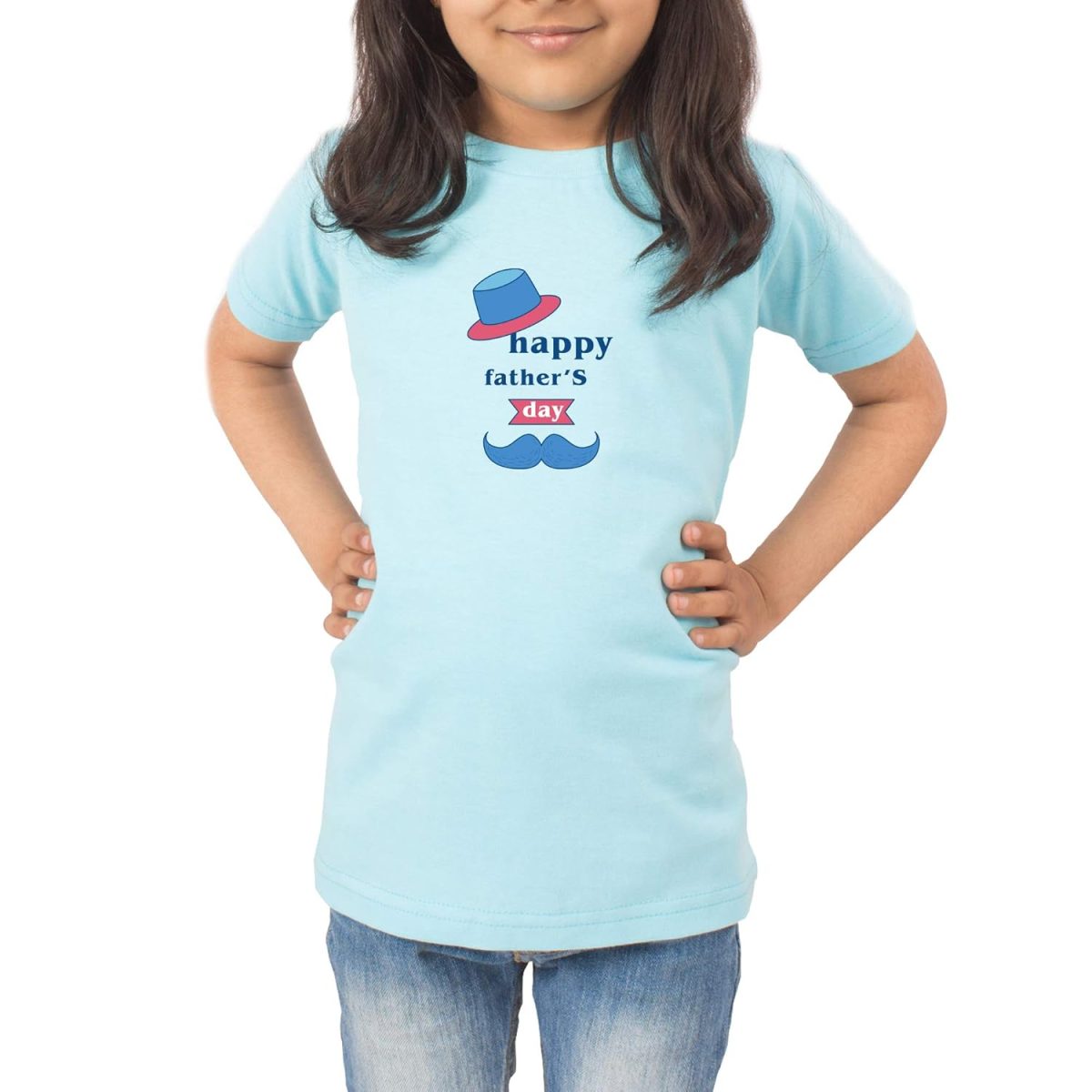 FADE COLLECTION - Happy Fathers Day Kids T-Shirt (Boys/Girls) - Image 8