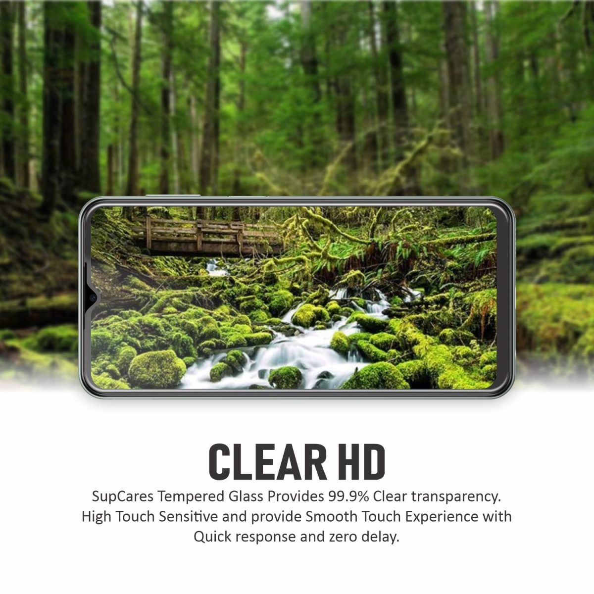 Amazon Brand - Solimo Tempered Glass Screen Protector for iPhone 13, 13 Pro & 14 with Edge-To-Edge Protector (6.1 inches) - Image 3