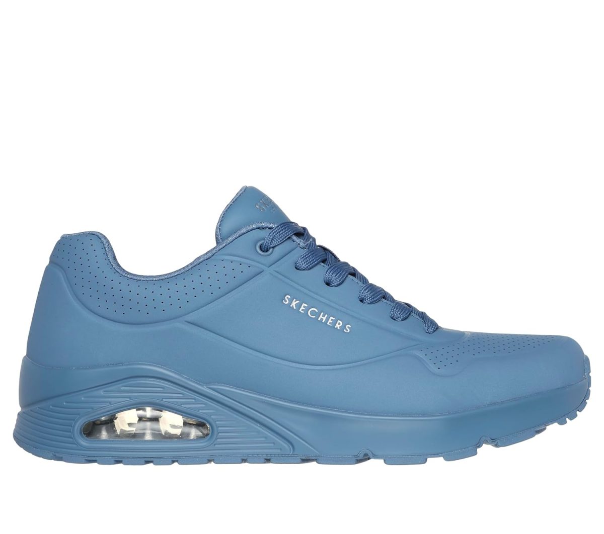 Skechers Mens UNO - Stand ON AIR Light Denim Casual Sneakers, 7 UK (8 US) - Image 5