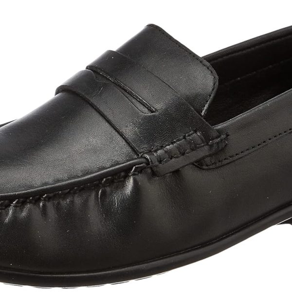 Red Chief Black Formal Loafers Shoe for Men (RC3749 001)