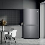LG 688 L Frost-Free Smart Inverter Compressor Side-By-Side Refrigerator (GC-B257KQDV, Dark Graphite Steel, Multi Digital Sensors and Express Freezing, 2022 Model) - Image 9
