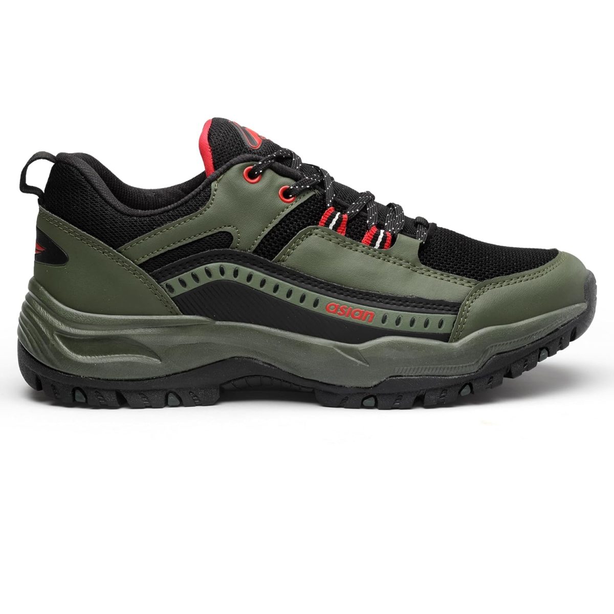 ASIAN Men's Everest-01 Sports Trekking & Hiking,Walking Shoes with Rubber Outsole & Memory Foam Insole Lace-Up Shoes for Men's & Boy's - Image 5