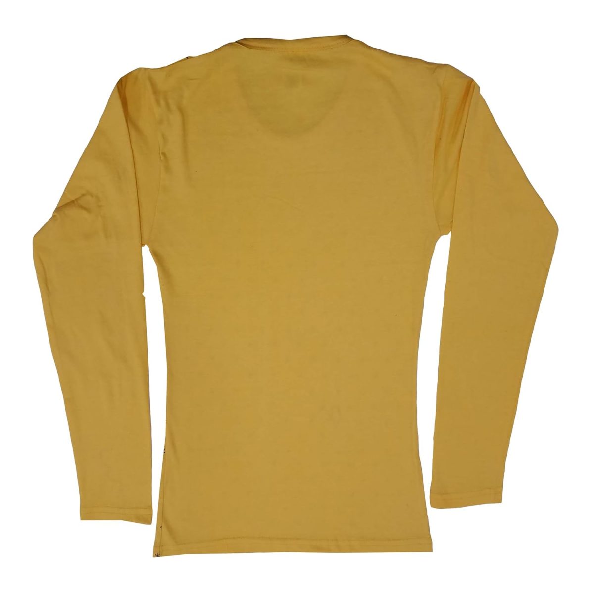 IndiWeaves Girls Cotton Full Sleeve Printed T-Shirt (Yellow,11-12 Years) - Image 2