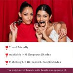 Color Cupid 2 in 1 Tinted Lip Balm + Liquid Lipstick | Intense color pay off & moisturization | Infused with Hyaluronic Acid & Jojoba Oil | Friends with Benefits | Wine & Dine - Image 5