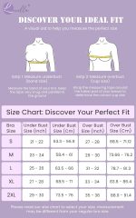 Luella High Impact Padded Sports Bra with Racerback Design Front Zip | Front Open and Closure | Soft Foam Pads | Wide Straps - Image 6