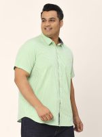 Thomas Scott Mens | Half Sleeve | Checks | Regular Fit Plus Size | 100% Cotton | Spread Collar | Casual Shirts (Available in Plus Size) - Image 3
