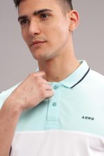 ADRO Men's Regular Fit Polo Tshirt in 100% Cotton Multi Color Polo - Image 3