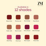 ZM Stay Matte Transfer-proof Lip Color | Matte Texture | Liquid Lipstick | Waterproof and Smudgeproof | Cruelty-free, 6 ML (Nude Sunset) - Image 7