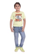 Neo Garments Kid's Boys & Girls Round Neck Cotton T-Shirt Combo|Camouflage (Green) & I CAN’T Keep Calm (Peach Orange) | Pack of 2 - (1Years to 7Years) | - Image 8