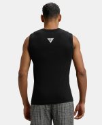 Jockey Men's Solid Regular Fit Vest - Image 4