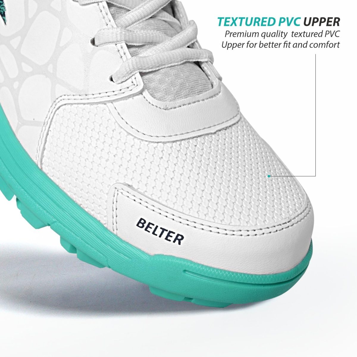 DSC Belter Cricket Shoes, Size-10,Sea Green - Image 7