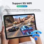 weelikeit Android Tablet, 10.1 Inch Tablet with 1280 x 800 IPS HD Touchscreen, 8GB RAM + 128GB ROM (up to 1TB), 6000mAh Battery, Wi-Fi 5G, Bluetooth 5.0, Dual Camera - Image 4