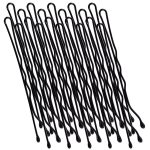 Temperia Bobby Hair Pins for Women & Girls (Pack of 100) (With Storage Box) (6cm Long) | Stylish Bob Hairpins for Hairstyling | Hair Styling Accessories Clips (Black) - Image 9