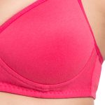Komli Women's Cotton Polyester Lightly Padded Wire Free t Shirt Bra - Image 6