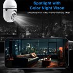 DDLC Wi-Fi Bulb CCTV Camera 1080p Wireless PTZ Bulb Shape Indoor 360° Smart Home Security Light Vision 24x7 Continuous Recording with Motion Sensor LED Lights PTZ Bulb Shape V380 Pro - Image 5