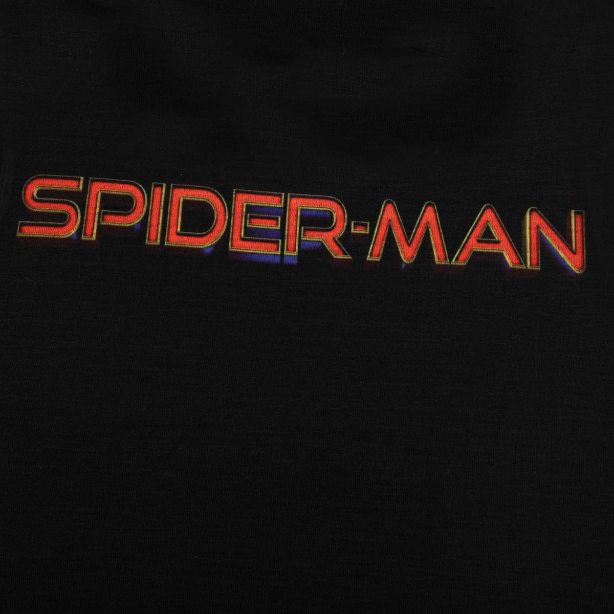 Marvel Spiderman by Wear Your Mind Boy's Plain Regular T-Shirt (DSM0092.2_Black2 3-4Y) - Image 3