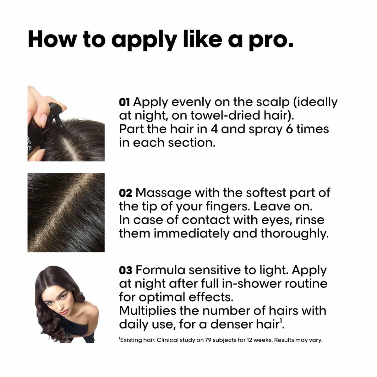 L’Oréal Professionnel Scalp Advanced Serioxyl Advanced Density Activator Serum | Leave-In Serum for Hair Growth with 5% Stemoxydine | Spray Format for Men & Women - Image 5