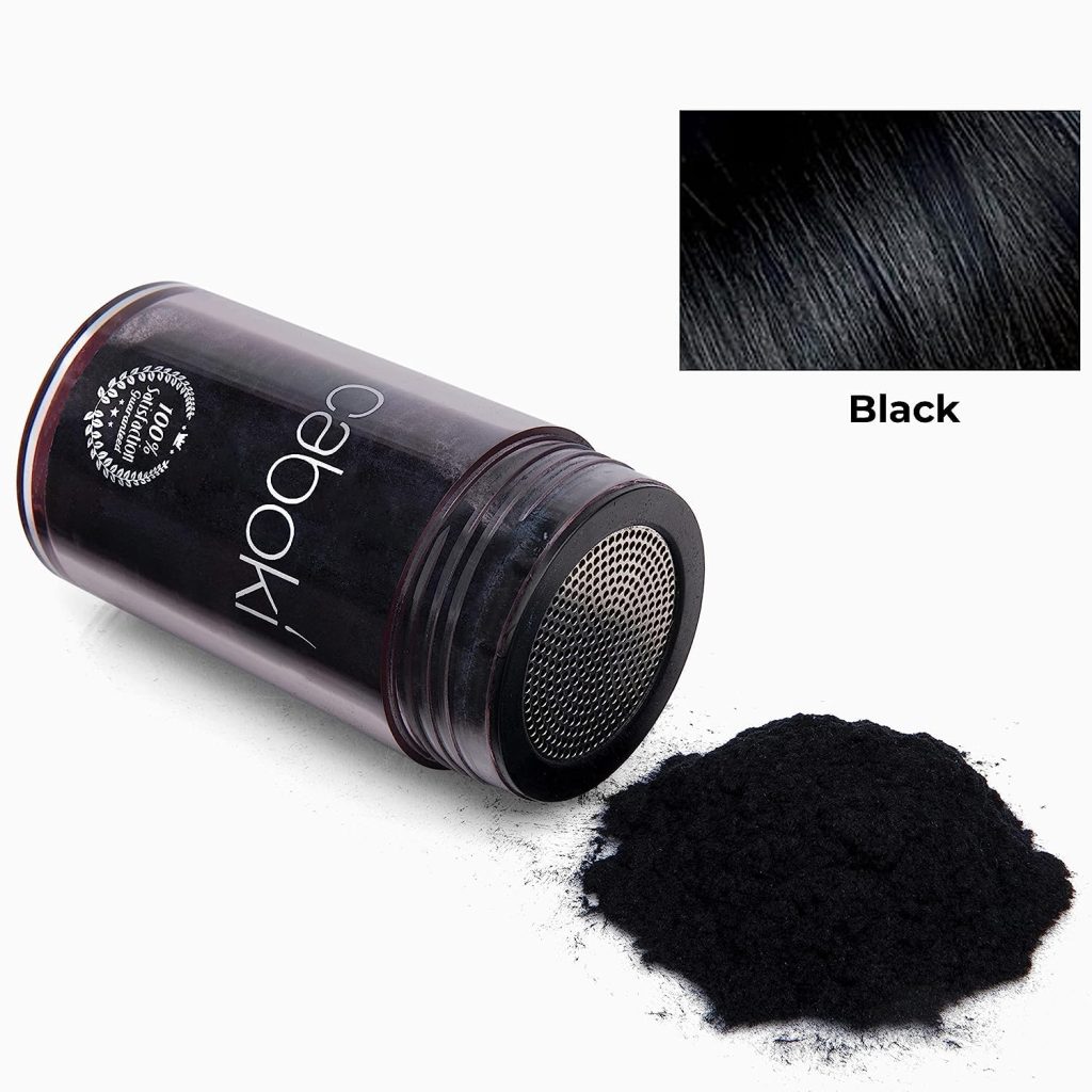 Hair building fiber Black 25 Gms