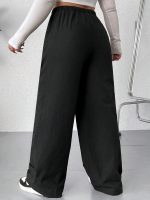 dockstreet Women's/Unisex ONESOPEN Bottom Drawstring Pure Cotton Stretchable Baggy Jogger Pants - Image 2