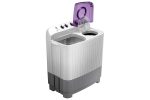 Samsung 7 Kg Inverter 5 Star Semi-Automatic Top Load Washing Machine Appliance, Top Load (WT70M3200HL/TL, Light Grey, Air turbo drying) - Image 3