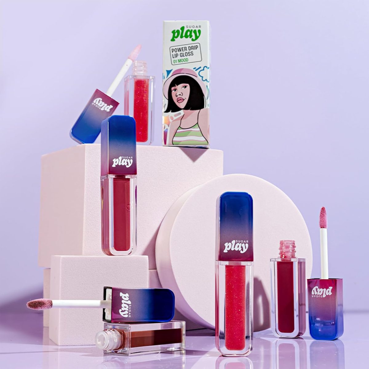 SUGAR Cosmetics PLAY POWER DRIP LIP GLOSS 01 Mood - Image 8