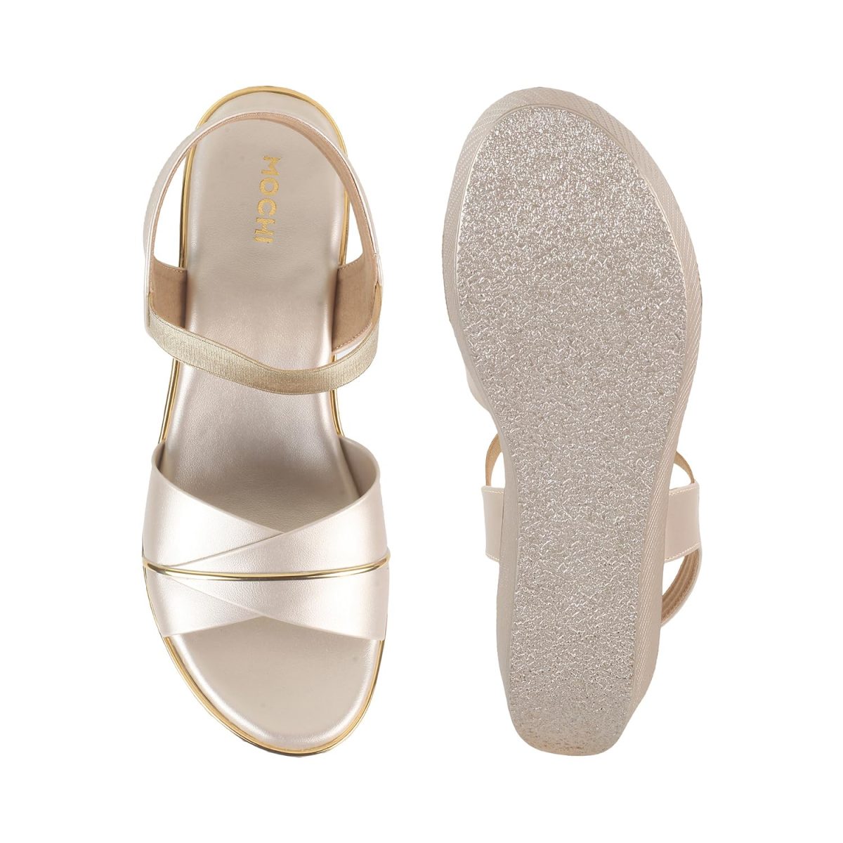 Mochi Women Wedge Heel Fashion Sandal - Image 6