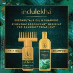Indulekha Svetakutaja Ayurvedic Hair Oil 100 ml|Ayurvedic Medicinal oil for dandruff treatment with Svetakutaja-Comb Applicator Bottle for Men & Women - Image 6