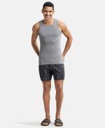 Jockey ZN14 Men's Super Combed Cotton Rib Square Neck Sleeveless Vest - Image 4