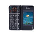 Foneme All-New FOLD PRO Dual Display |Keypad Mobile| with 2.8" and 2.4" Big Display |Flip|Fold|BT Dialer| Voice Changer |Auto Call Recording|Long Lasting Battery| FM |Camera| Feature Phone | Black - Image 2