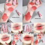 Gege Bear Tender Lip Glaze | Cute Lipstick Combo Set for Women with Glossy Finish | Pink, Brown & Nude Shades Waterproof Long Lasting | Liquid Lipgloss with Teddy Bear Case (05# Hoshino Riku, 2.5g) - Image 3