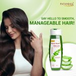 Patanjali Kesh Kanti Aloevera Hair Cleanser 180ML, Natural Nourishing Shampoo, Herbal Care for Healthy Hair, Scalp Cleansers for Men and Women, For All Types - Image 2