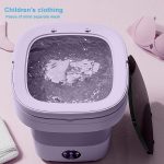 Drumstone [𝟏𝟓 𝐘𝐄𝐀𝐑𝐒 𝐖𝐀𝐑𝐑𝐀𝐍𝐓𝐘] Mini Washing Machine Foldable, Portable Laundry Tub, Compact Washer for Baby Clothes, Underwear & Small Items – Perfect for Apartments - Image 3