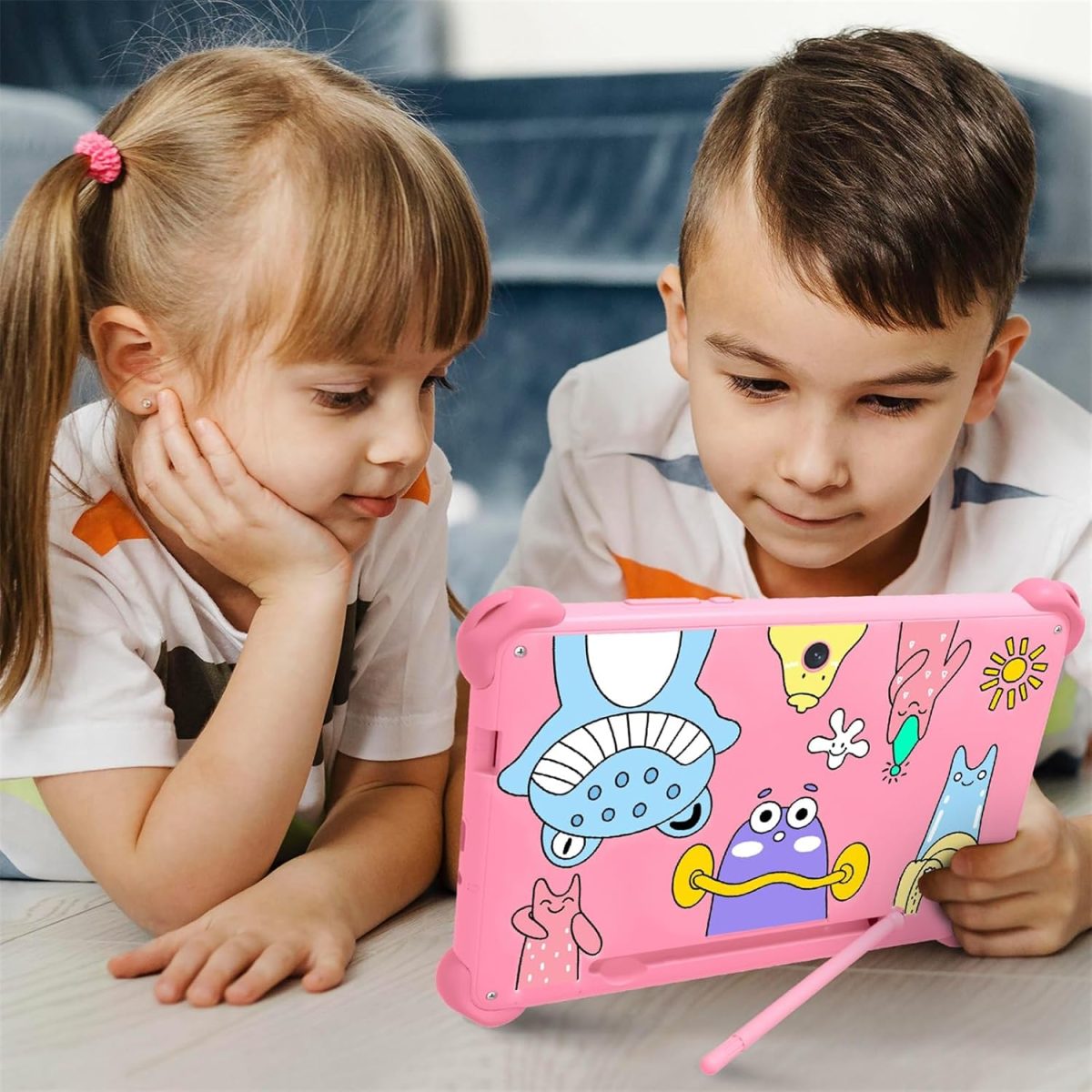 okulaku 7" Kids Tablet Pink - Image 7