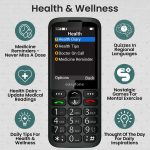 easyfone Elite 4G Phone for Seniors | 2.8" Big Screen | Loud Sound | Big & Talking Buttons | Dock Charger | SOS | Photo Speed Dial | Remote App Setup by Caregivers | USB-C | FM | Customizable Menu - Image 8