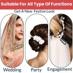TEMPERIA Hair Extension Clips For Women & Men (12 Pcs) - Hair Patch Clip - Hair Attached Snap Wig Clips (Black) (3.4 cm) - Image 6
