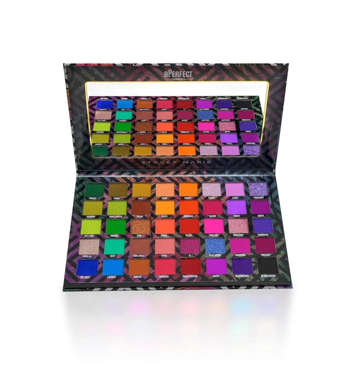 BPERFECTCARNIVAL Cosmetics X Stacey Marie Carnival Iii Love Tahiti Palette 31 Matte Colors + 7 Shimmer & Metallic Shades #Makeupartist First Choice - Image 2