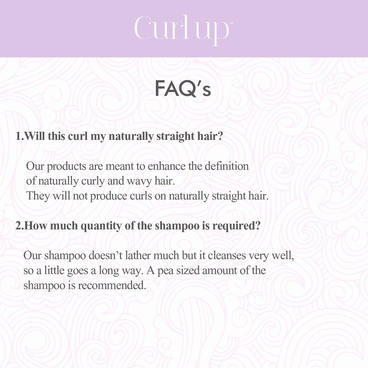 Curl Up Hair Wash Combo with Curly Hair Shampoo And Conditioner - For Dry Frizzy, Wavy & Curly Hair - Sulphate Paraben And Silicone Free - 200ml each (Combo of 2) - Image 7