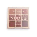 Makeup Revolution Ultimate Nudes Shadow Palette Dark Eyeshadow Palette 9 Pigmented Color for Eye Make Up_ High Professional Mattes and Shimmers Shades-8g - Image 2