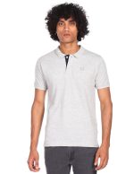 Arrow Men Cotton Blend Solid Regular Fit Polo T-Shirt