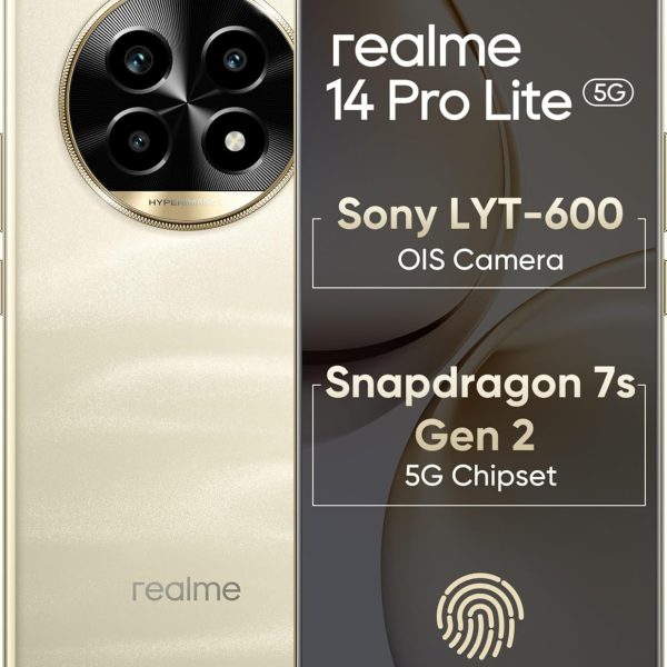 realme 14 Pro Lite 5G 8+128GB Glass Gold