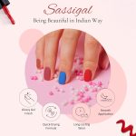 Sassigal Color Fashion Nail Paint Set 12 Shades | High Shine, Glossy Finish | Quick-Dry, Long-Lasting & Chip-Resistant | Highly Pigmented Nail Enamel (11ml Each) (Multicolor 2, Pack of 12) - Image 3