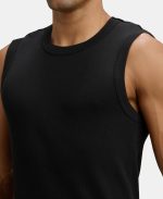 Jockey Men's Solid Regular Fit Vest - Image 10