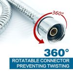 ALTON ALT2041, SS-304 Grade, 1 Meter Flexible Shower Hose Pipe (Chrome) - Image 3